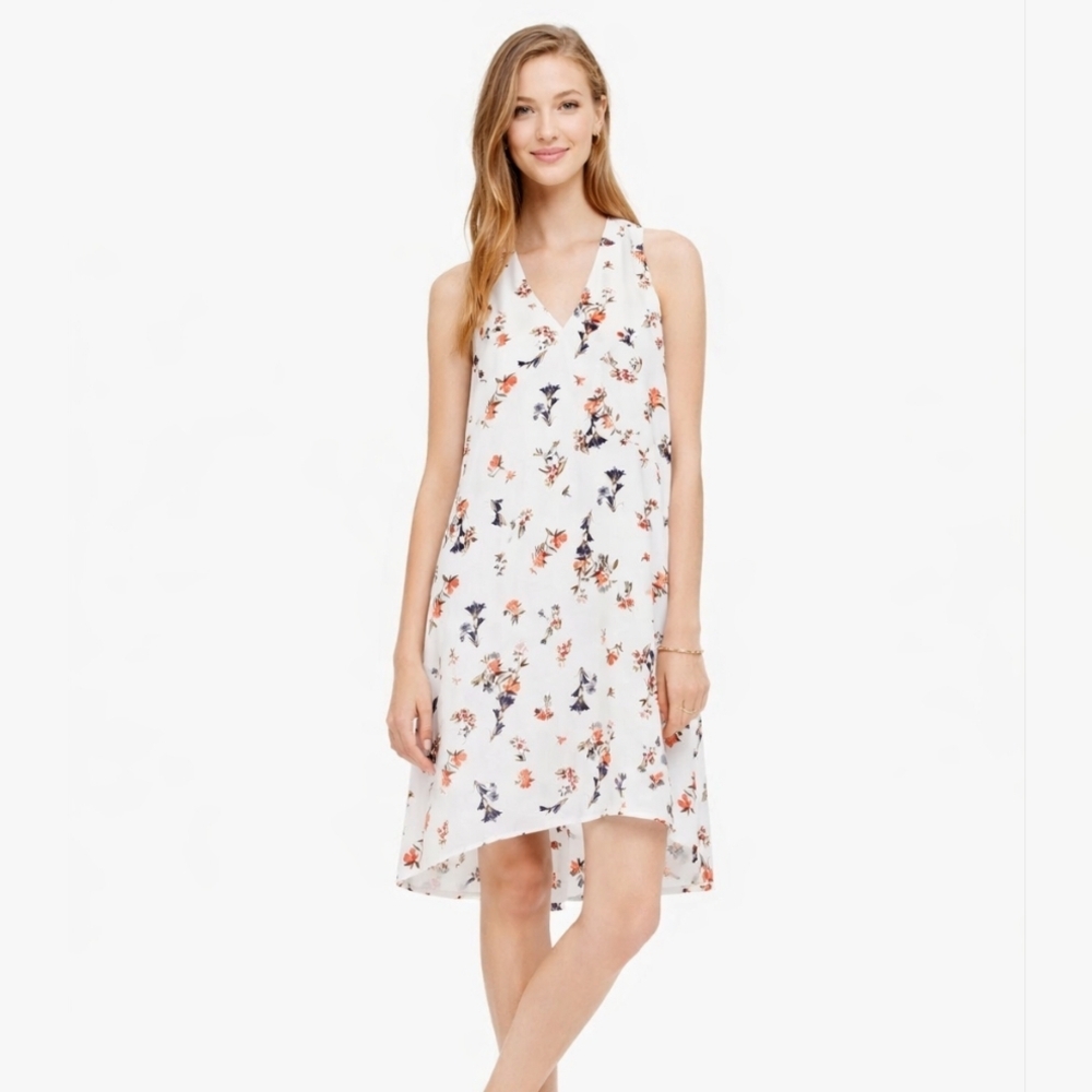 ✨ Club Monaco Silk Floral Dress | Size 4